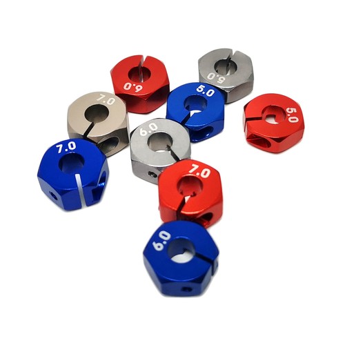 Hexagones hex roues 6 7mm - hex, 5/6/7mm