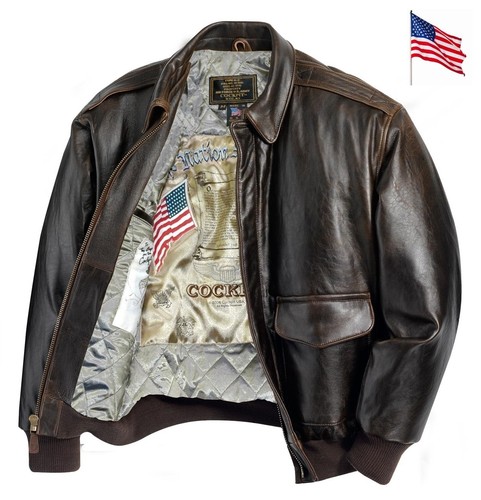 Blouson aviateur cuir 2 - aviateur, a-2