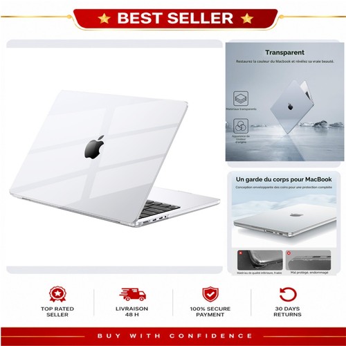 Coque rigide macbook pro m4 - 16,
