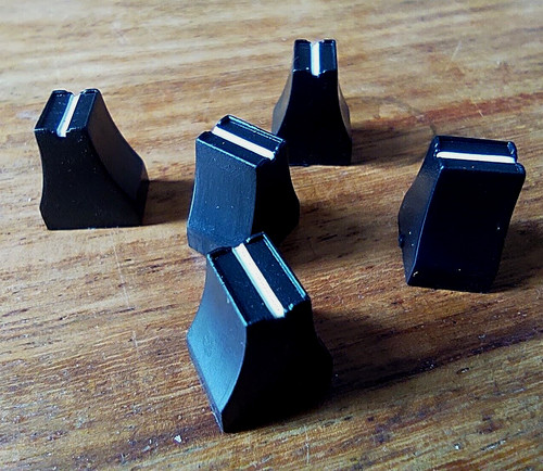 Boutons potard - x5,