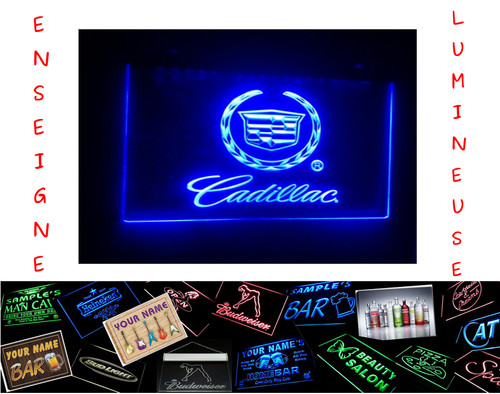 Panneau enseigne lumineux logo - lumineux,