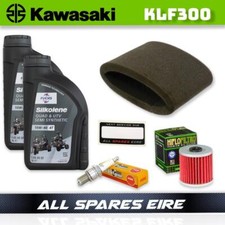 KAWASAKI KLF300 2x4 4x4 BAYOU SERVICE KIT INC AIR, OIL FILTER & OIL (1989-2006)