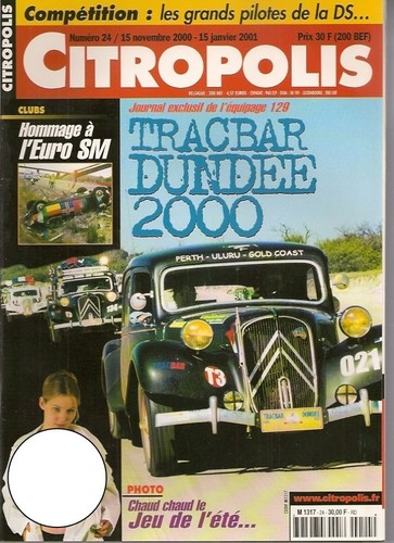 Citropolis citroen traction - 24,