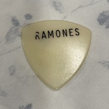 Vintage 70s 80s Ramones Johnny & Dee Dee Guitar Pick  Stage Used NYC Show
