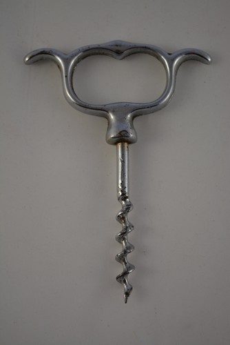 Tire bouchon ancien chrome 23 - bouchon,