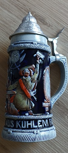 Chope bière allemande - chope, à