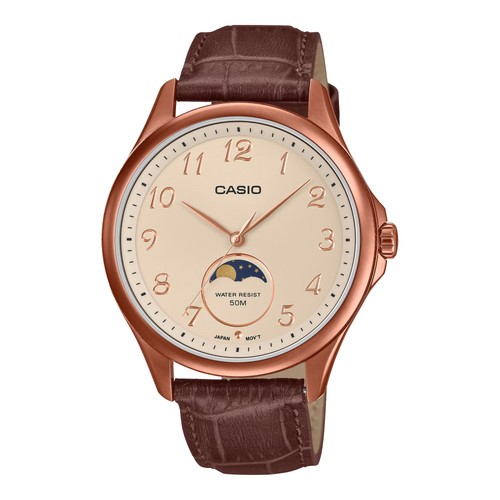 Casio montre marron analogique - montre,