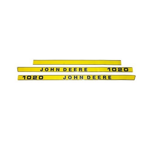 Kit autocollant tracteur john - autocollant,