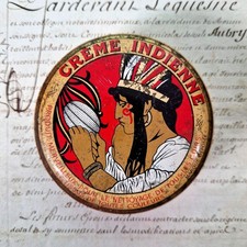 Boîte de cirage ancienne « Crème Indienne » – L. Tourez