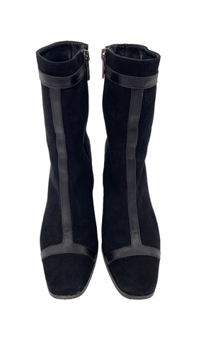 Bottes carel daim noir - carel,