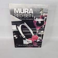 MURA Red Set 1 Folding BRAND NEW Open Box Stereo Plug 1/4 3 Conductor Vintage