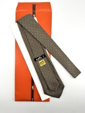 Cravate Hermès en twill de