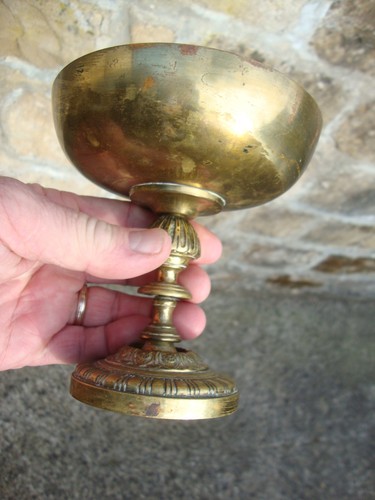 Ancien drageoir bronze - en,