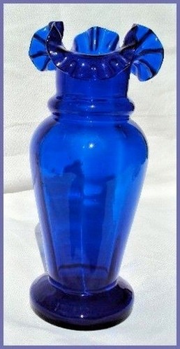 Ancien vase verre souffle - en,