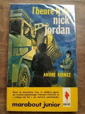 André Fernez: L'heure H de Nick Jordan/ Marabout Junior N°62/39
