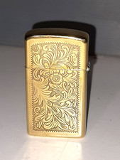 1992 Zippo Storm Lighter - Venetian Decor - Bradford USA