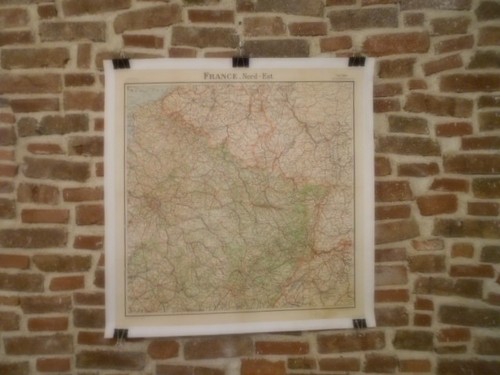 Carte ancienne france nord est - carte,