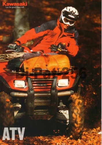Brochure moto kawasaki quad - brochure,