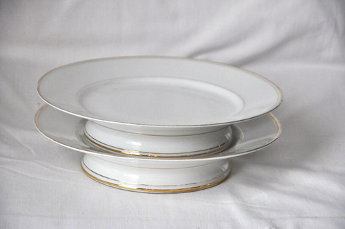 Assiettes sur pied - 2,