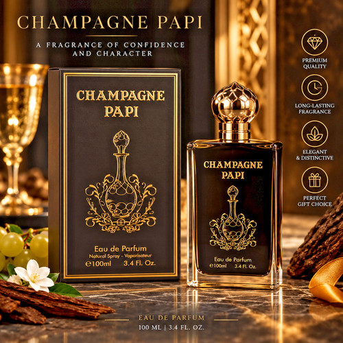 Champagne papi eau parfum - champagne, de