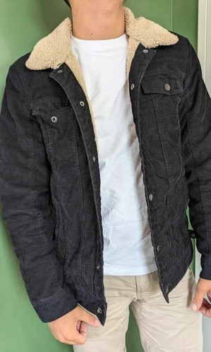 Blouson velours côtelé - blouson,
