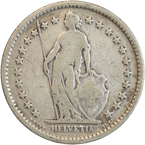 Francs suisse argent - 2,