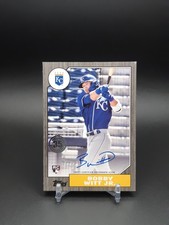 2022 Topps Bobby Witt Jr Auto Black /199 On-Card Auto RC Rookie 1987 35th Royals