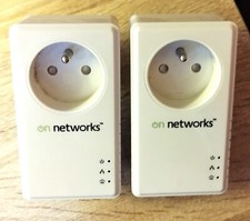 Adaptateurs CPL - 2 prises On