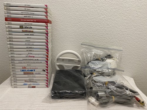 Console wii 28 jeux - +,