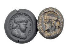 Sceau en pierre sassanide roi