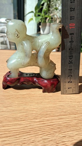 Sculpture jade chinoise sur - en,