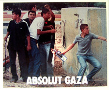ABSOLUT GAZA - 2001 - 8"X11" - magazine vodka ad art print - Mint cond