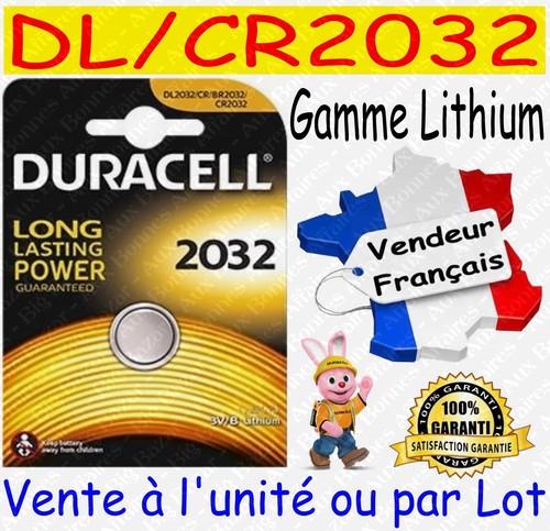 Piles duracell dl2032 - dl2032, cr2032