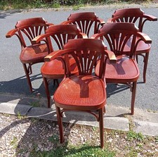 Lot 6 Fauteuils Bauhaus De