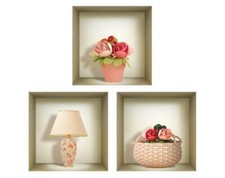 3D Wall Stickers ART Niche