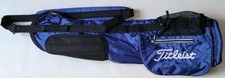 Titleist Golf Bag Blue 2-Way Lightweight Pencil Sunday Carry Strap Classic READ