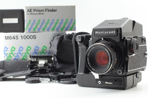 Top mint box mamiya m645 - box],