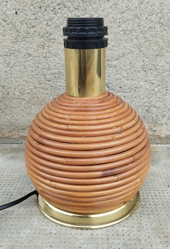 Lampe rotin bambou - rotin, /bambou