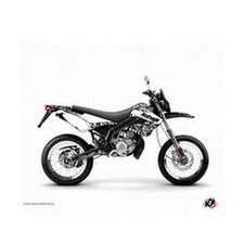 Kit deco autocollant-sticker moto 50 predator blanc derbi 50 xtreme xrace 05>09