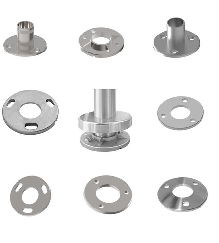Inox bride plancher ancrage - de,