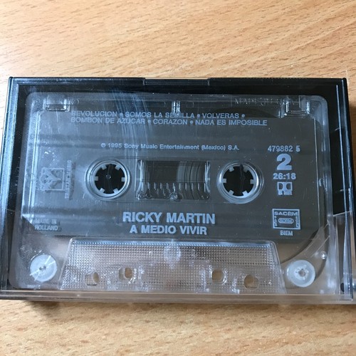 Audio ricky martin a - k7,