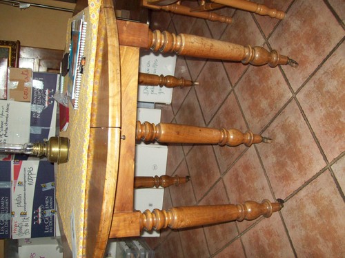 Table ronde extensible avec - extensible,