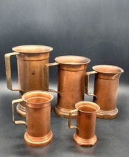 Anciennes mesures en cuivre de