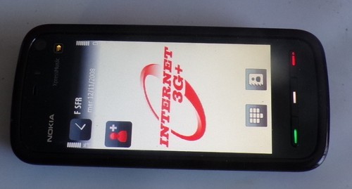 Nokia 5800 noir rouge - noir, er