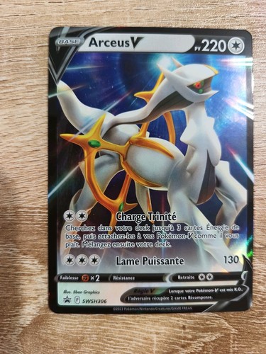 Carte pokémon arceus - carte,