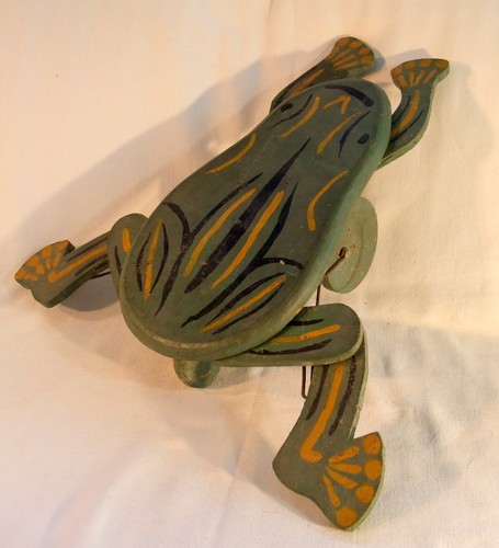 Jouet ancienne grenouille