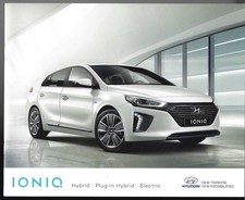 Hyundai Ioniq 2016-2017 UK Market Brochure Hybrid, Plug-In Hybrid & Electric