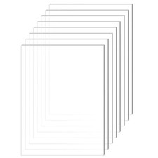 8 Pièces Plaque Acrylique