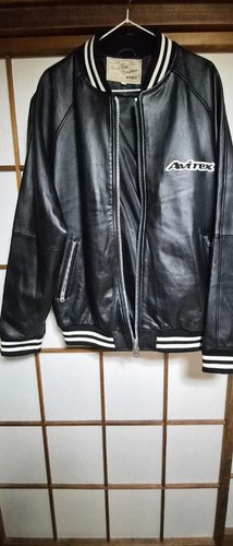 Veste cuir mouton avirex - veste,