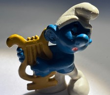 SCHTROUMPF HARPISTE ( LYRE